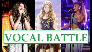 America VS Korea VS Philippines - VOCAL BATTLE!