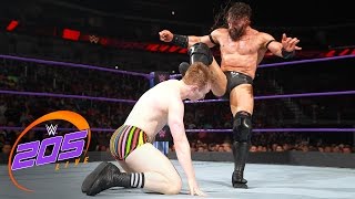Gentleman Jack Gallagher Vs. Neville Wwe 205 Live, April 25, 2017