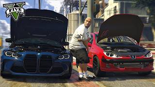 Il Humilie Une Moto Avec Sa 206 Swap M3 G80 Gta V Rp Mod