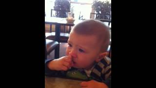 Henry Eating A Lemon
