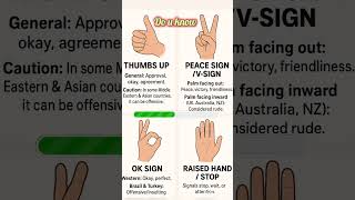 Hand Gestures Around The World Meanings & Cultural Differences