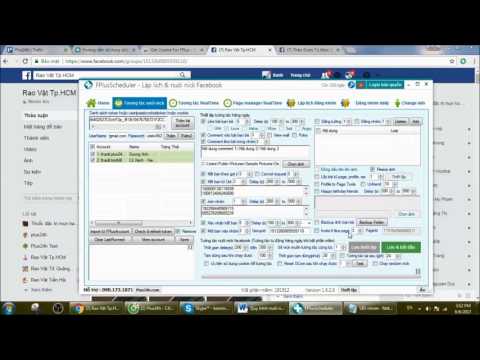 Hướng dẫn lập lịch tương tác nuôi nick Facebook hàng ngày - FPlusScheduler