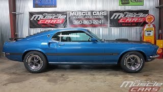 1969 Mustang Mach 1 Acapulco Blue MMC