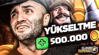 500 Bin Altınla Yükseltme ( Sandık Açılımı ) Clash Royale