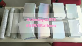 UNBOXING | 32 BTS ANSWER albums