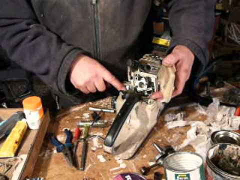Part 7: Stihl chainsaw Carburettor, throttle, recoil starter, top handle refit, 026, MS260