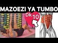 MAZOEZI ya kupunguza TUMBO la chini, juu na pembeni / intense abs workout