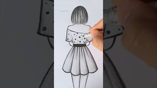 Cute Girl Drawing #Artvideo #Artist #Drawing #Easydrawing #Shortsvideo #Shorts #Viral