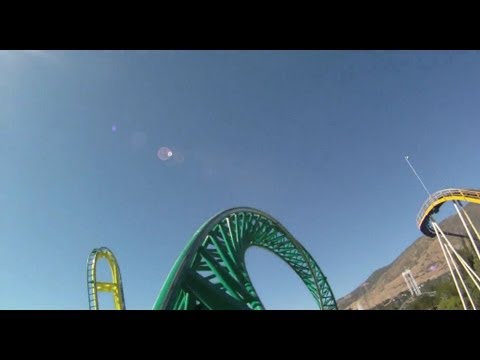 Wicked Roller Coaster Car Mount HD POV Lagoon Park