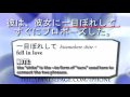 Hitomebore 一目ぼれ Love at First Sight in Japanese