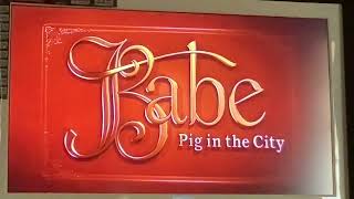Babe Pig In The City 9Go Intro