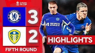 Gallagher Last-Minute Winner! 🤩 | Chelsea 3-2 Leeds United | Fifth Round | Emira