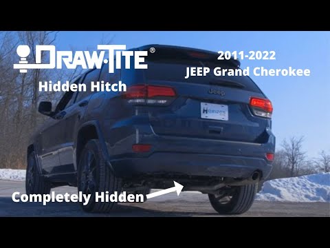 2011 - 2022 Jeep Grand Cherokee HIDDEN HITCH® Installation - Draw-Tite® 76913 - 2in Trailer Hitch