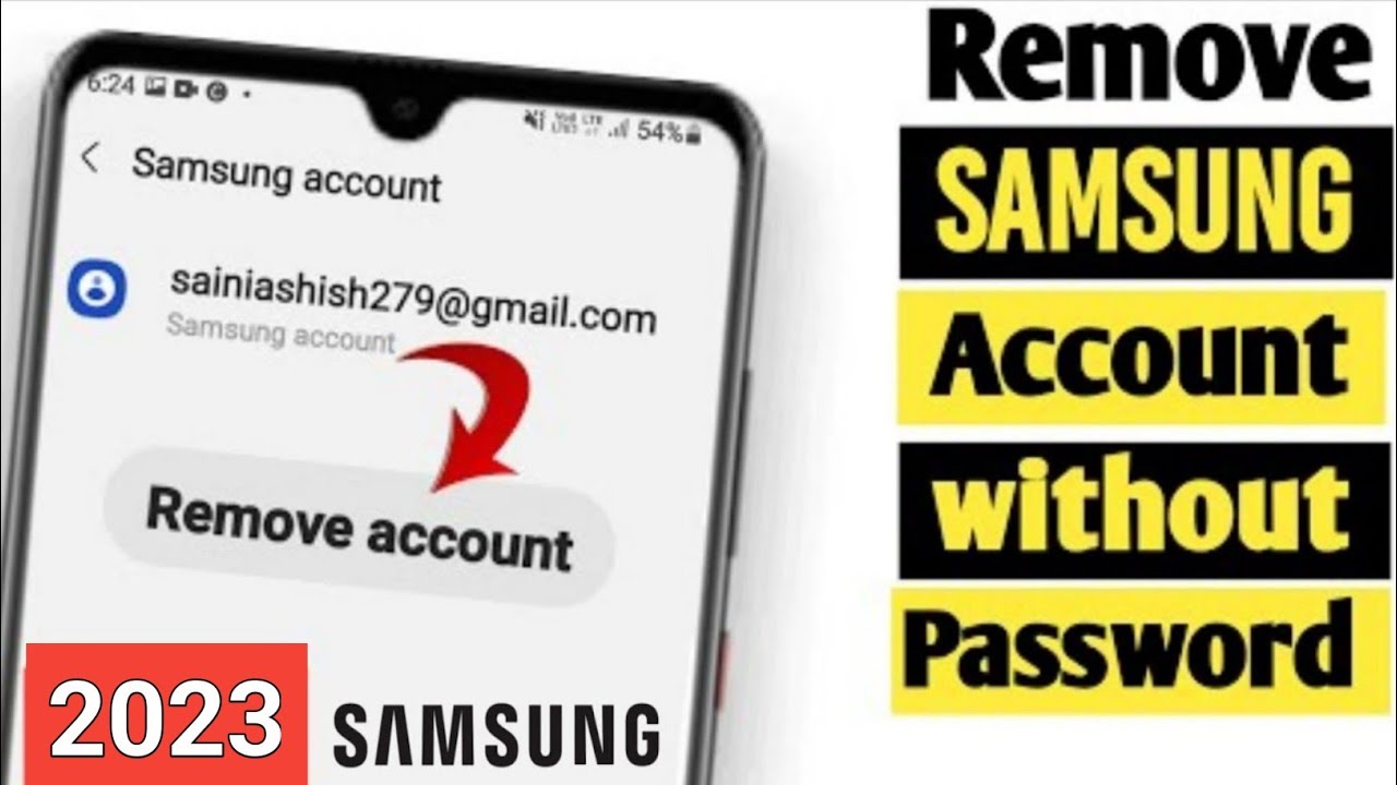 How To Remove Samsung Account Without Password | Samsung How To Remove Samsung Account Without Password | Samsung