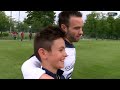 Entraînement de rêve avec les Bleus !
