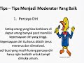 moderator