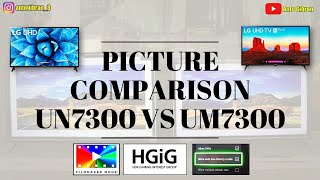 Un7300 Vs Um7300 - Picture Comparison 2020