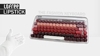 The Most Stylish Keyboard Youll Ever Type On I Unboxing Lofree Lipstick