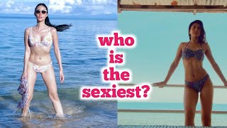 HEART EVANGELISTA AT SANYA LOPEZ KANYA KANYANG POST NA NAKA BIKINI. SINO ANG SEX