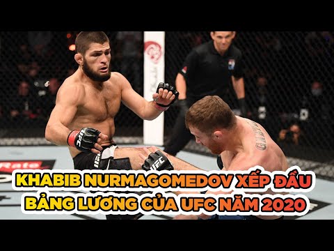 Khabib Nurmagomedov xếp đầu bảng lương của UFC năm 2020 || Võ thuật