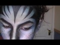 Dark Avatar Make-Up Tutorial