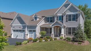 Custom Home Tour of New House at Amberwood Estates in Wheaton IL from Keim Corp