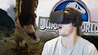 Im In Juric World In Virtual Reality - Juric World Blue Oculus Vr Gameplay