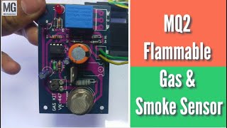 Mq2 Flammable Gas And Smoke Sensor