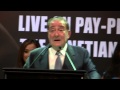 Manny Pacquiao vs Brandon Rios FINAL PRESS CONFERENCE in Macau, China