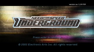 PC Longplay [347] Need For Speed Underground (part 1 of 3)