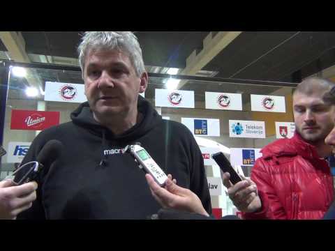 Trener Pipan pred tekmo EuroCup LAST32 v Muenchenu