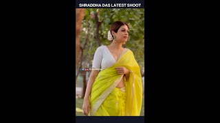 Sharddha Das Latest Hot Photo Shoot In Saree Telangana Poster