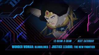 Toonami - Wonder Woman: Bloodlines / Justice League: The New Frontier Promo (HD 