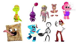 Dumb Ways To Eat Character