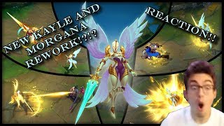 Unreal Dreamer Reacts To The Kayle And Morgana Rework League Of Legends Stream Highlight