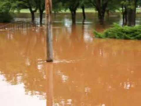 Wichita Falls TX is flooding,, this is the local park.