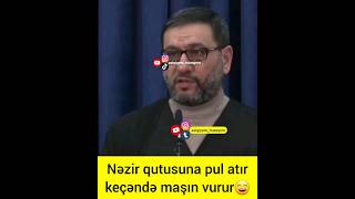 Nəzir Qutusuna Pul Atır Keçəndə Maşın Vurur Hacı Şahin