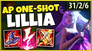 My New Main Lillia Can 100% Instant One-Shot Anyone Best Champion Yet - League Of Legends