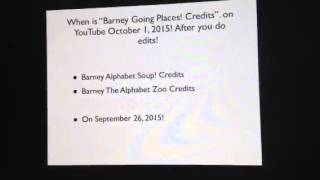 Watch Barney I Just Cant Wait video