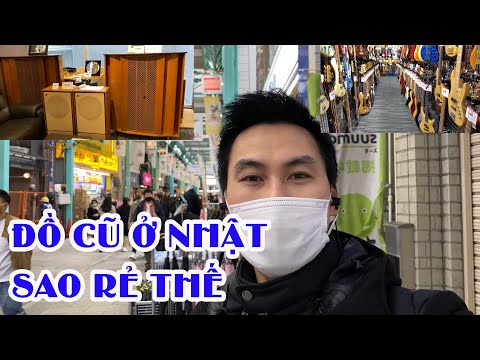 Khám Phá Cửa Hàng Điện Tử Cũ Tại Tokyo Nhật Bản Quá Rẻ