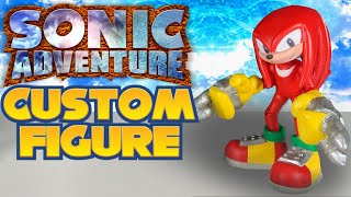 Upgraded Knuckles From Sonic Adventure Custom Figure