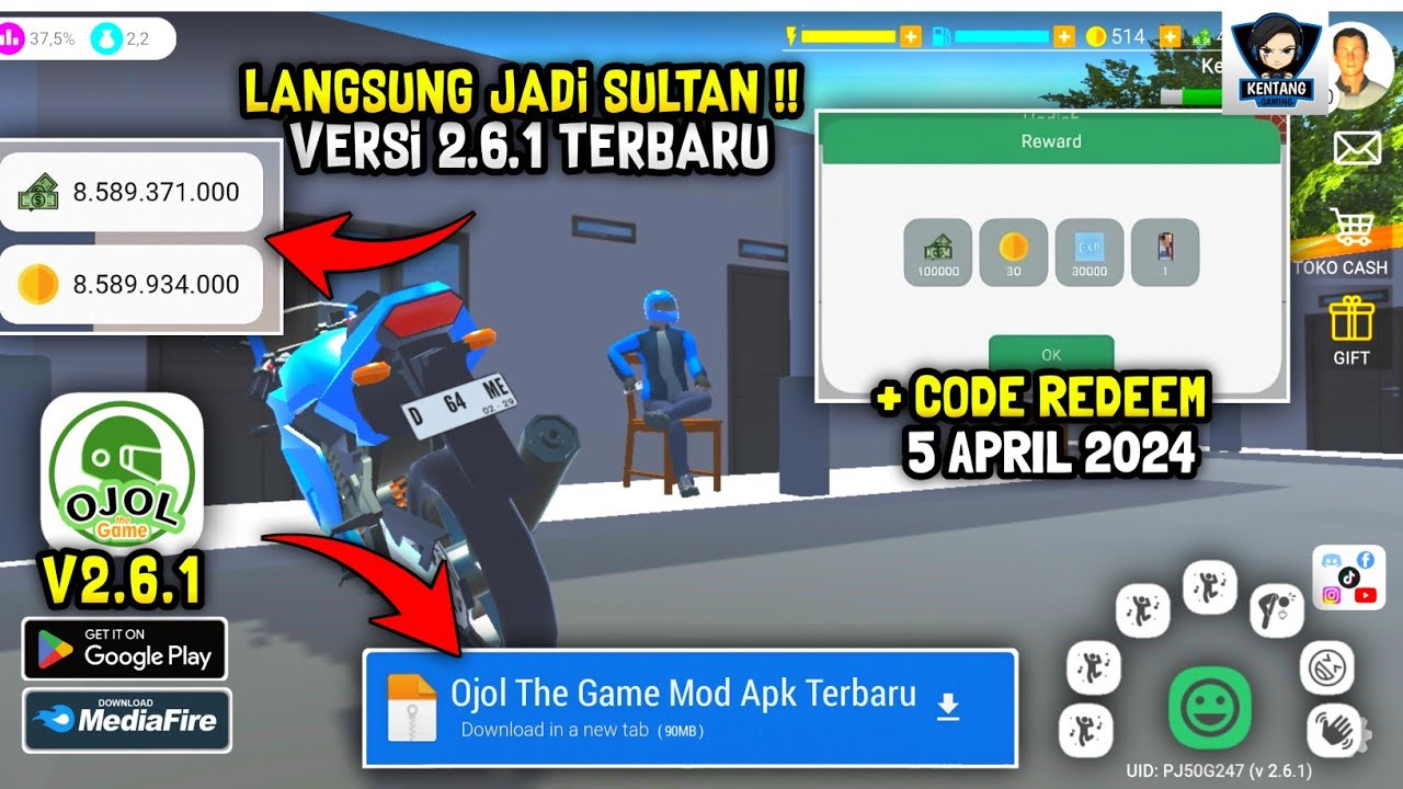 Game Ojol The Game Mod Apk Unlimited Money v2.6.1 | Code Game Ojol The Game Mod Apk Unlimited Money v2.6.1 | Code