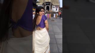 Mallu Actress Manasa Radhakrishnan New Video In Saree