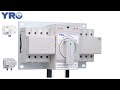 Dual Power Automatic Transfer Switch YRQ2CB with Generator start siginal 63Amp Class A