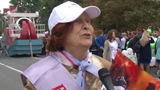 Видео День Города. Старый Оскол 2017. Шествие по улице Ленина от Андрей Угаров, улица Ленина, Старый Оскол, Россия