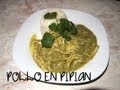 Pollo en Pipian - Receta