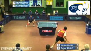 Great Rally From Kalinikos Kreanga Champions League 201213