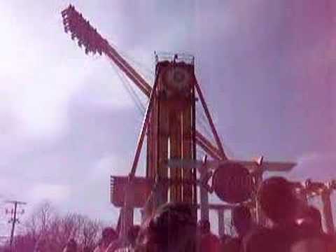 six flags new england new ride. Testing video of catapult the new ride at Six Flags New ENgland