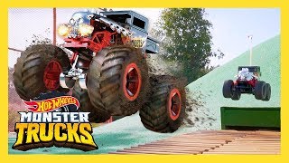 HOT WHEELS MEGA MONSTER TRUCK RC RAMPAGE | Monster Trucks: Episode 2 | Hot Wheels