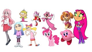 All Pink Characters Sings Im Blue Daba Dee Daba Die Part 2